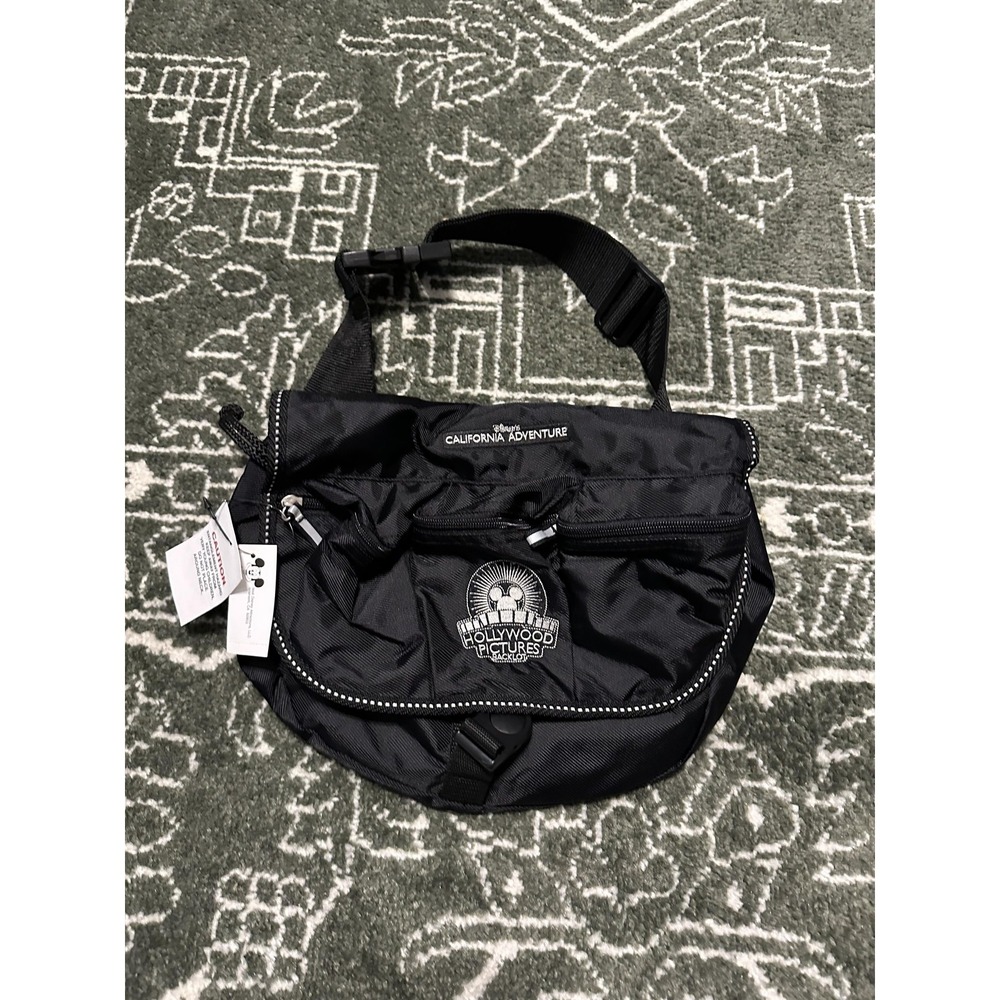 Disney Parks California Adventure Crossbody Bag Black NWT Hollywood Backlot